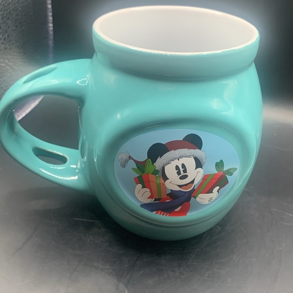 Mickey Mouse Disney Christmas mug. 14oz. With spoon holder. - Picture 4 of 7